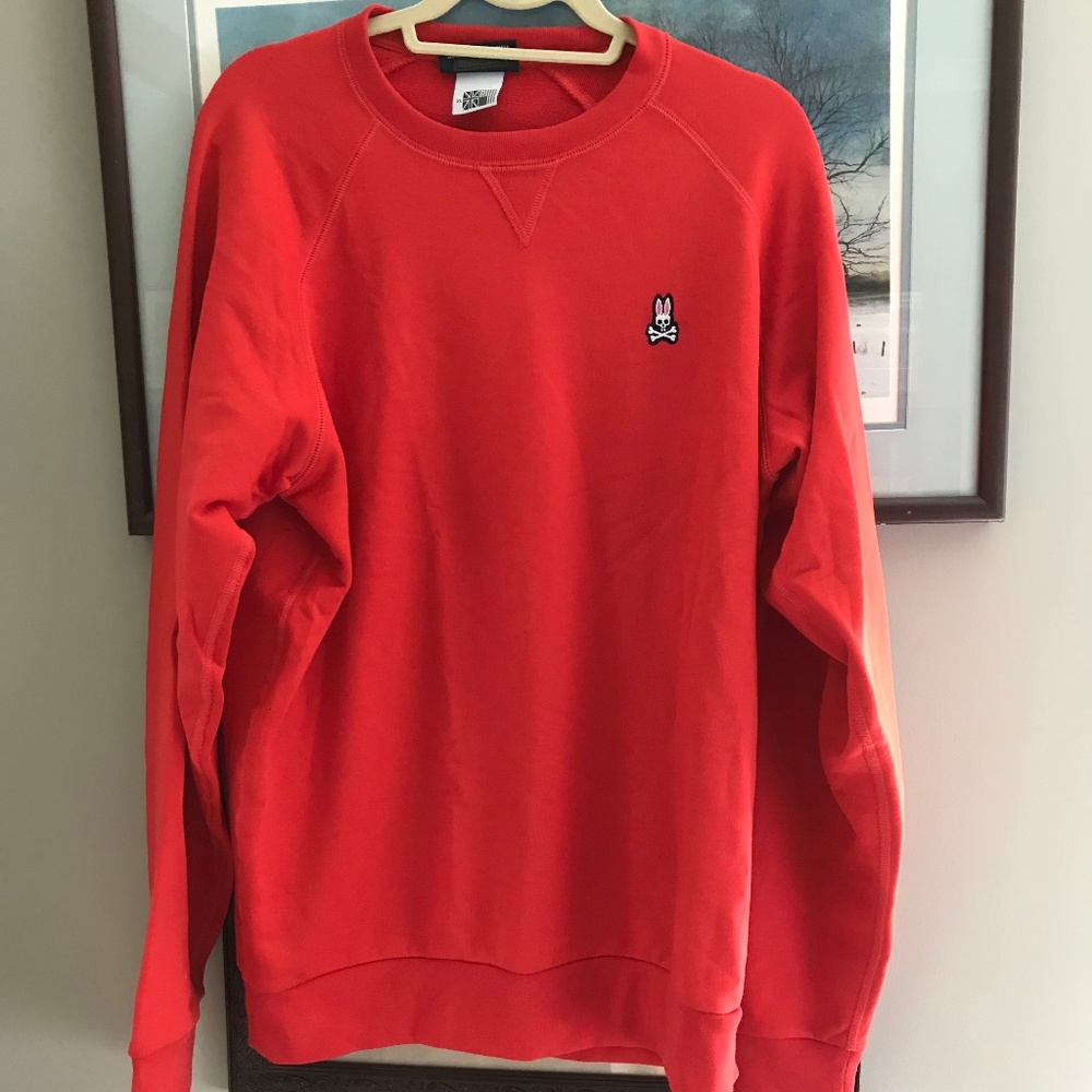 Psycho Bunny Men's Crew Neck Sweatshirt